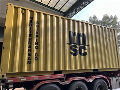 Containerlasting for brasilianske kunder